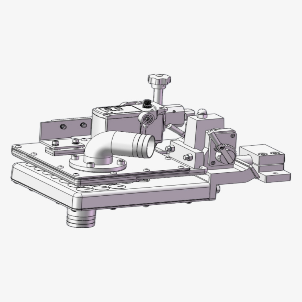 Bilateral blowing edge peeler